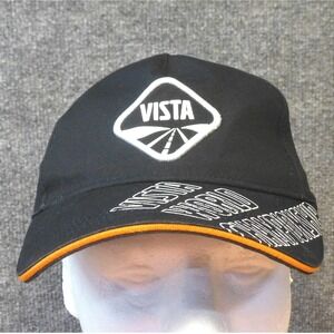 Volvo VISTA World Championship Hat Black Orange Performance Is Everything Cap